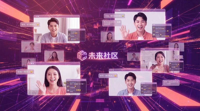 樱花ppt社区互动视频直播