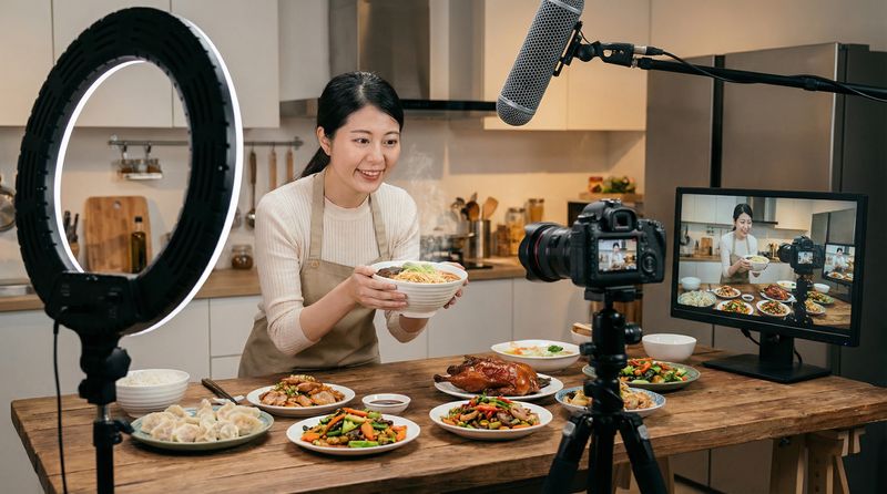 樱花ppt美食视频教程